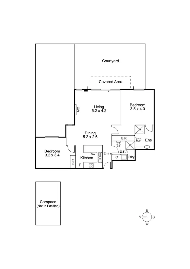 Floorplan of Homely apartment listing, 11/33 Fisher Parade, Ascot Vale VIC 3032