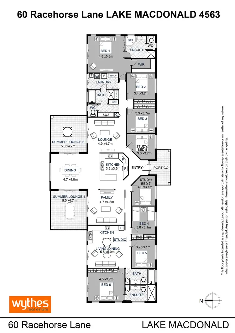 Floorplan of Homely house listing, 60 Racehorse Lane, Lake Macdonald QLD 4563