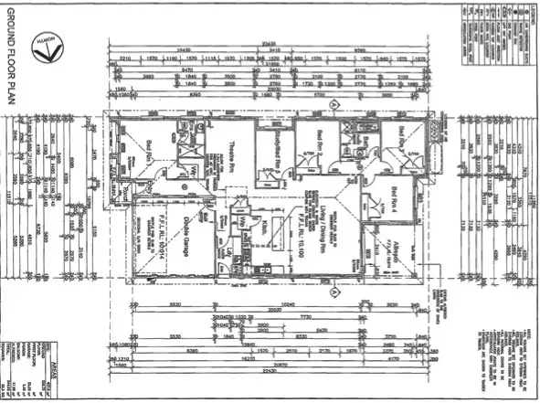 Floorplan of Homely house listing, 31 Coral Flame, Gregory Hills NSW 2557