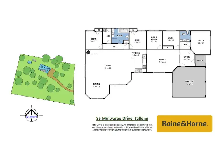 Floorplan of Homely house listing, 85 Mulwaree Drive, Tallong NSW 2579