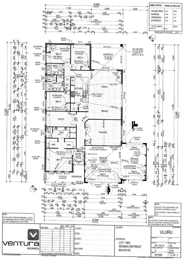 Floorplan of Homely house listing, 14 Dennis Retreat, Baldivis WA 6171