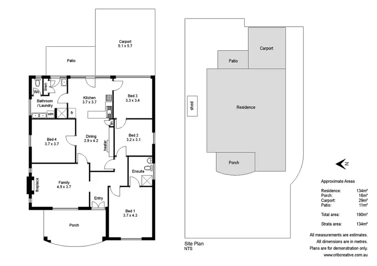 Floorplan of Homely house listing, 20a Pangbourne Street, Wembley WA 6014
