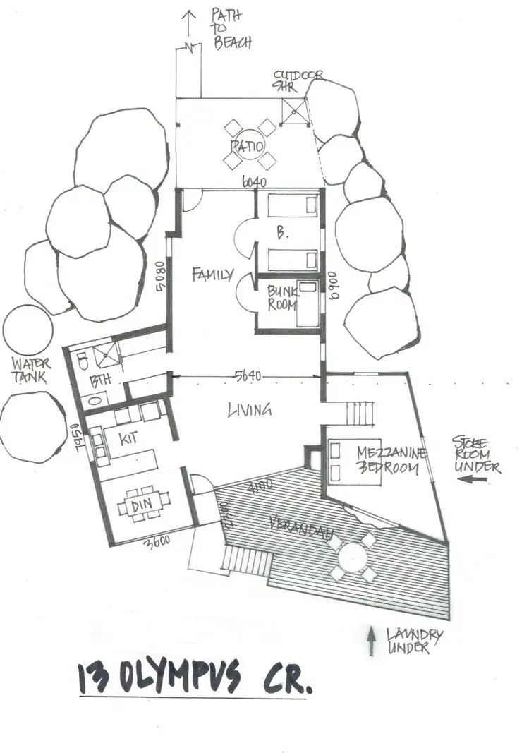 Floorplan of Homely house listing, 13 Olympus Crescent, Arcadia QLD 4819