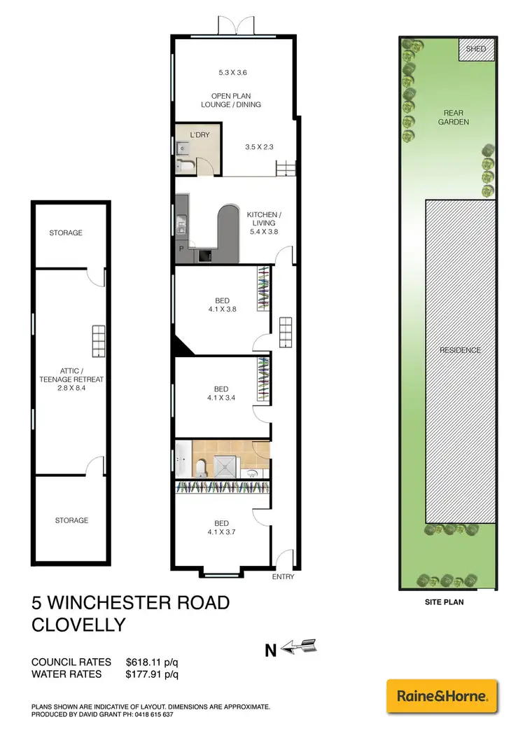 Floorplan of Homely house listing, 5 Winchester Road, Clovelly NSW 2031