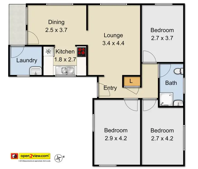 Floorplan of Homely house listing, 4 Exeter Place, Bidwill NSW 2770
