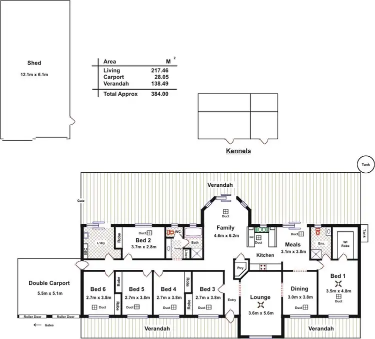 Floorplan of Homely house listing, 10 Sarah Candace Court, Munno Para West SA 5115