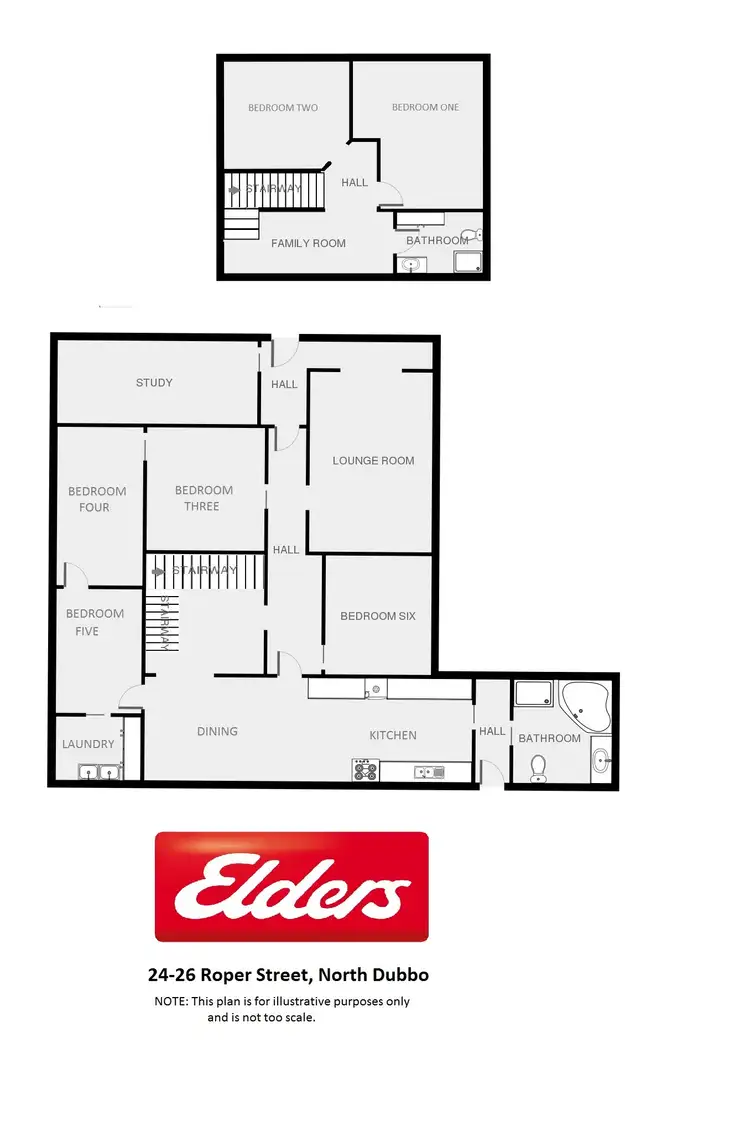 Floorplan of Homely house listing, 24-26 Roper Street, Dubbo NSW 2830