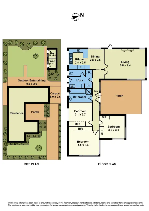 Floorplan of Homely house listing, 9 Karingal Street, Altona VIC 3018