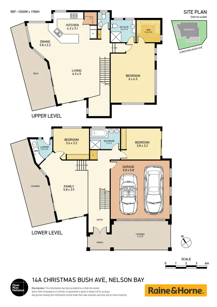 Floorplan of Homely house listing, 14a Christmas Bush Avenue, Nelson Bay NSW 2315