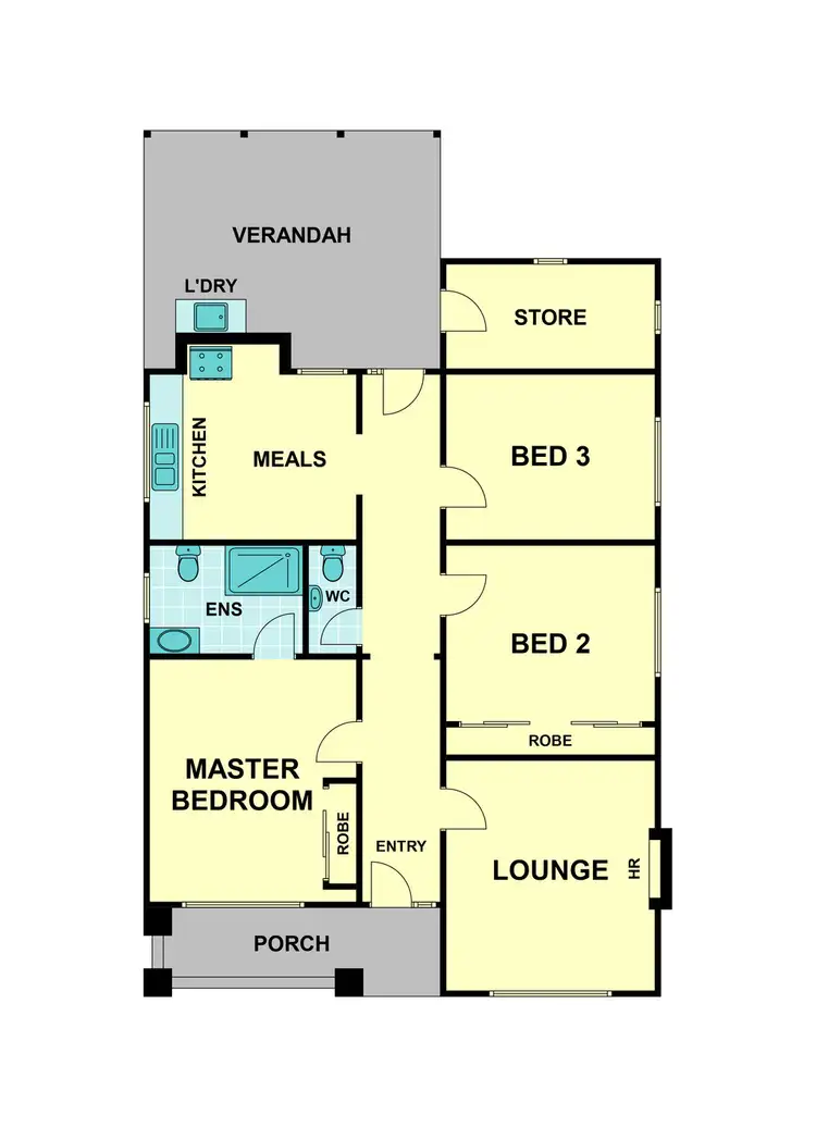Floorplan of Homely house listing, 5 Melissa Street, Strathmore VIC 3041