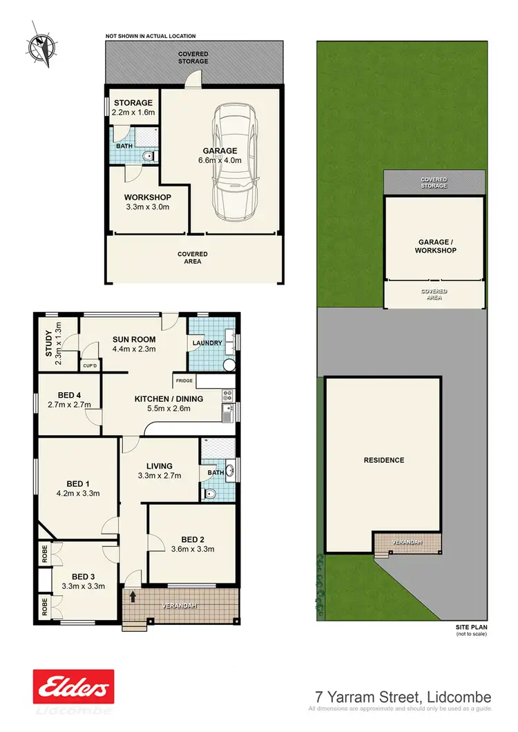 Floorplan of Homely house listing, 7 Yarram Street, Lidcombe NSW 2141