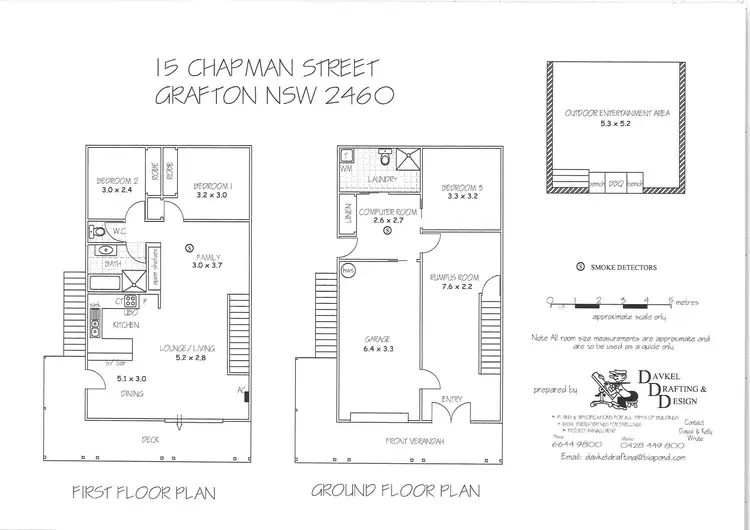 Floorplan of Homely house listing, 15 CHAPMAN STREET, Grafton NSW 2460