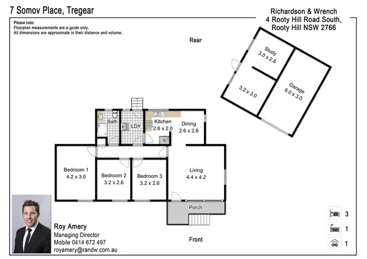 Floorplan of Homely house listing, 7 Somov Place, Tregear NSW 2770