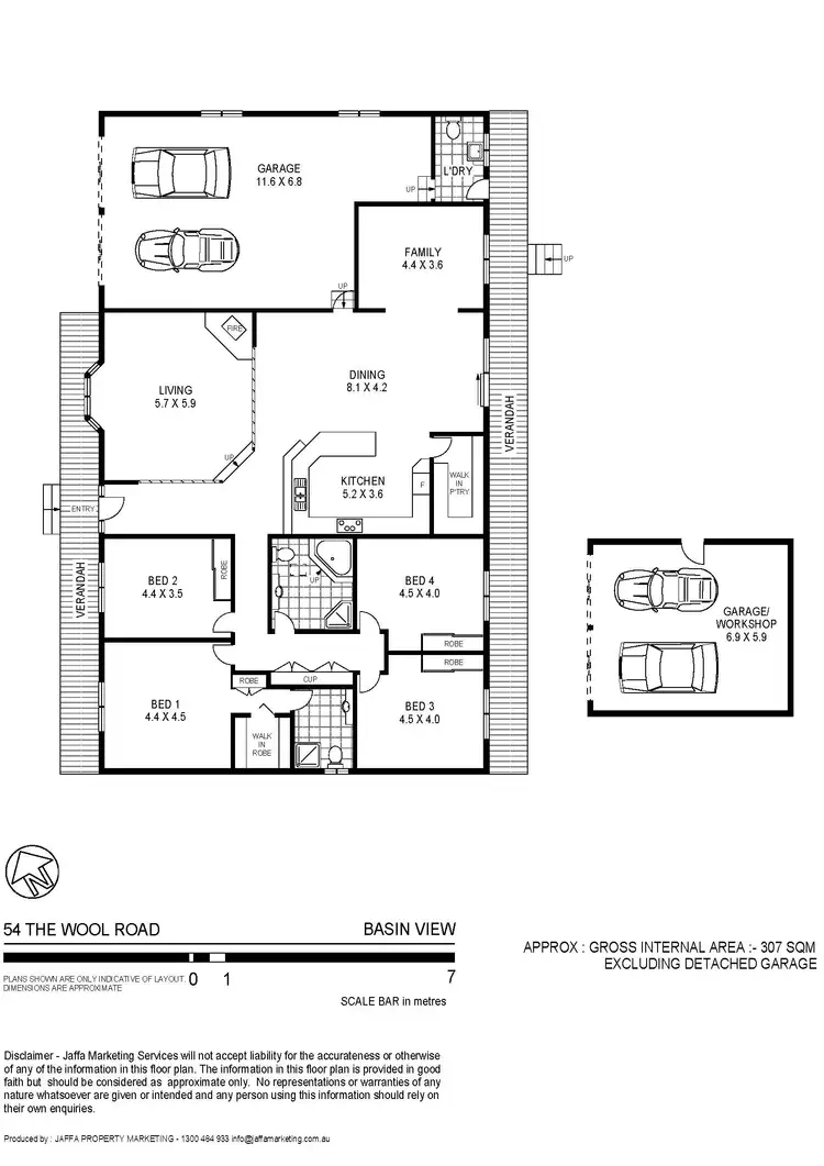 Floorplan of Homely house listing, 54 The Wool Road, Basin View NSW 2540