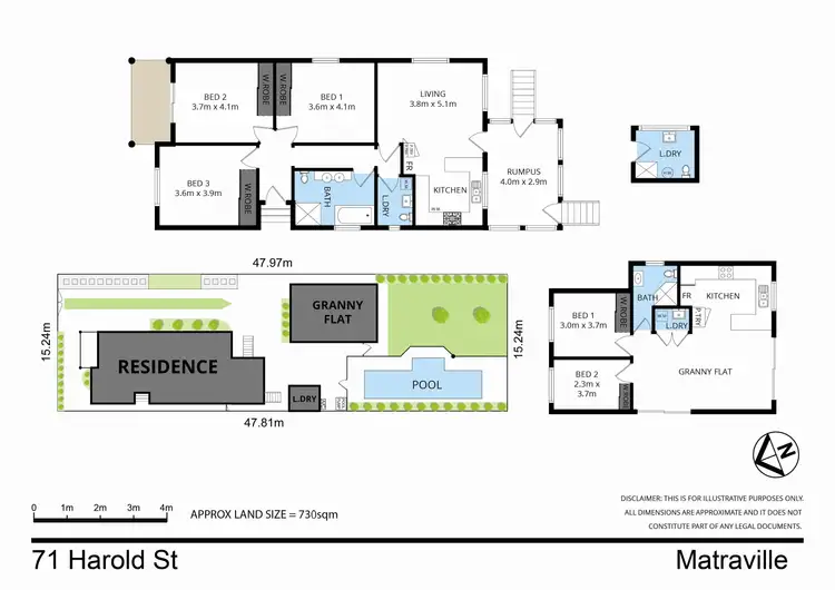 Floorplan of Homely house listing, 71 Harold Street, Matraville NSW 2036