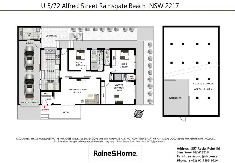 Floorplan of Homely villa listing, 5/72 Alfred Street, Ramsgate Beach NSW 2217