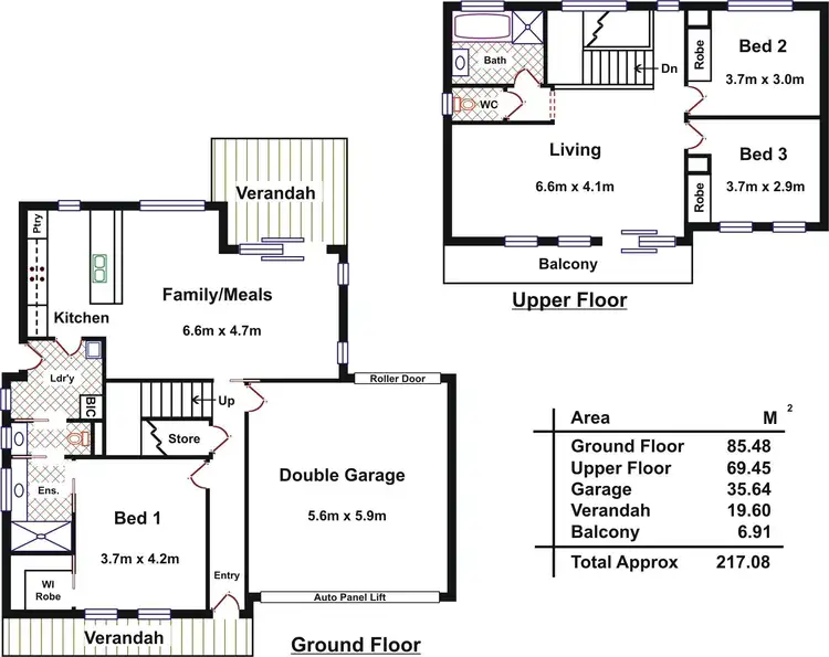 Floorplan of Homely house listing, 21 Collins Street, Exeter SA 5019