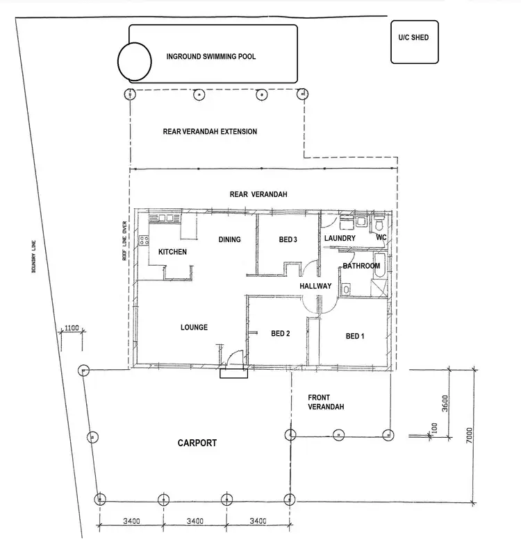 Floorplan of Homely house listing, 20 Sibbald Crescent, Woodroffe NT 830