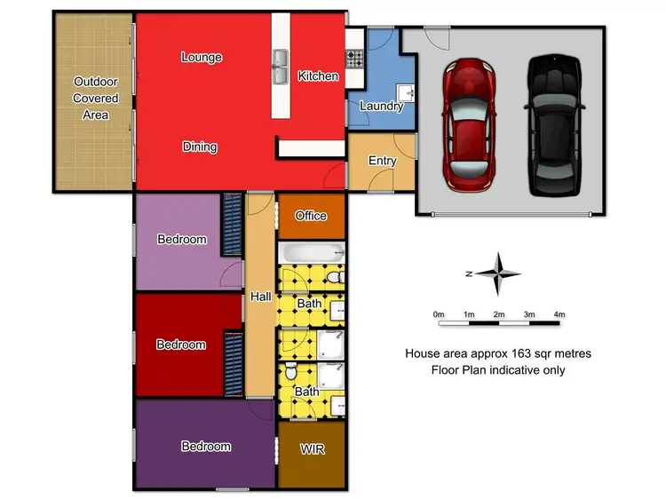 Floorplan of Homely unit listing, 2/189 Dalton Street, Orange NSW 2800