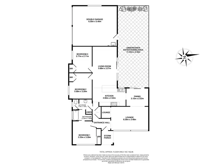 Floorplan of Homely house listing, 89 Meehan Drive, Kiama Downs NSW 2533
