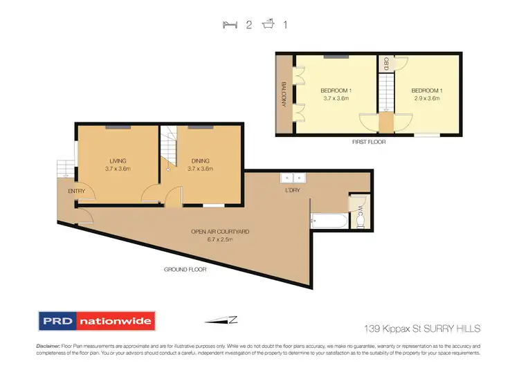 Floorplan of Homely house listing, 139 Kippax Street, Surry Hills NSW 2010