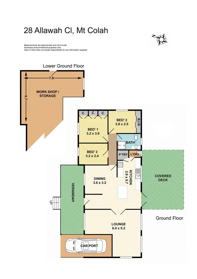 Floorplan of Homely house listing, 2/28 Allawah Close, Mount Colah NSW 2079