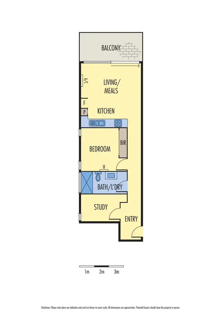 Floorplan of Homely apartment listing, 209/126 Chapel Street, St Kilda East VIC 3183