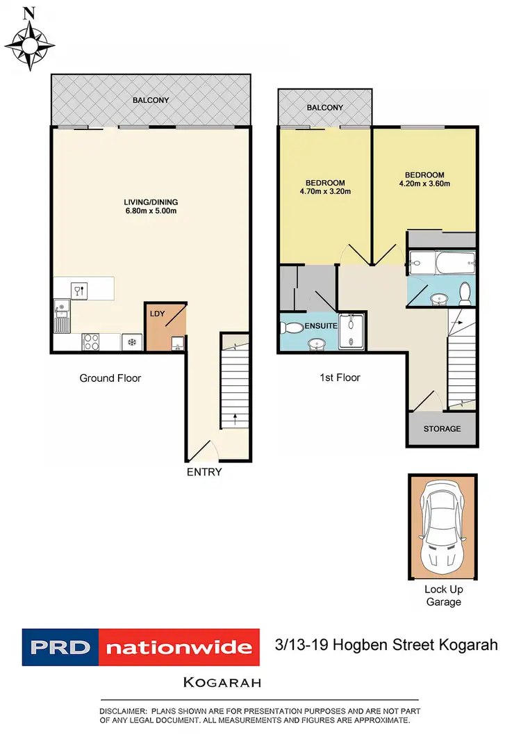 Floorplan of Homely unit listing, 3/13-19 Hogben Street, Kogarah NSW 2217