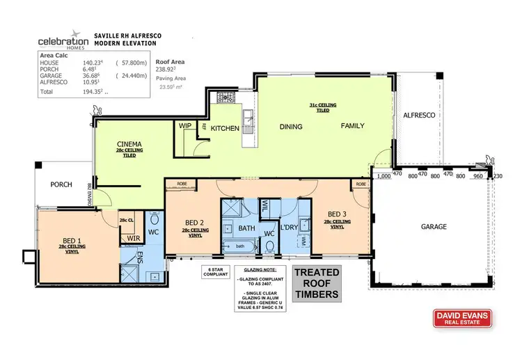 Floorplan of Homely house listing, 12 Monaghan Close, Baldivis WA 6171
