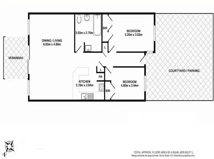 Floorplan of Homely unit listing, 4/15 Eric Fenning Drive, Surf Beach NSW 2536