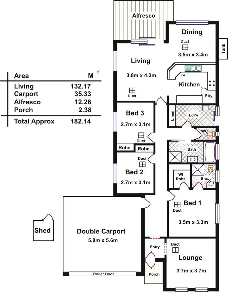 Floorplan of Homely house listing, 6 Dyson Street, Evanston SA 5116