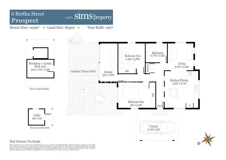 Floorplan of Homely house listing, 6 Bertha Street, Prospect TAS 7250