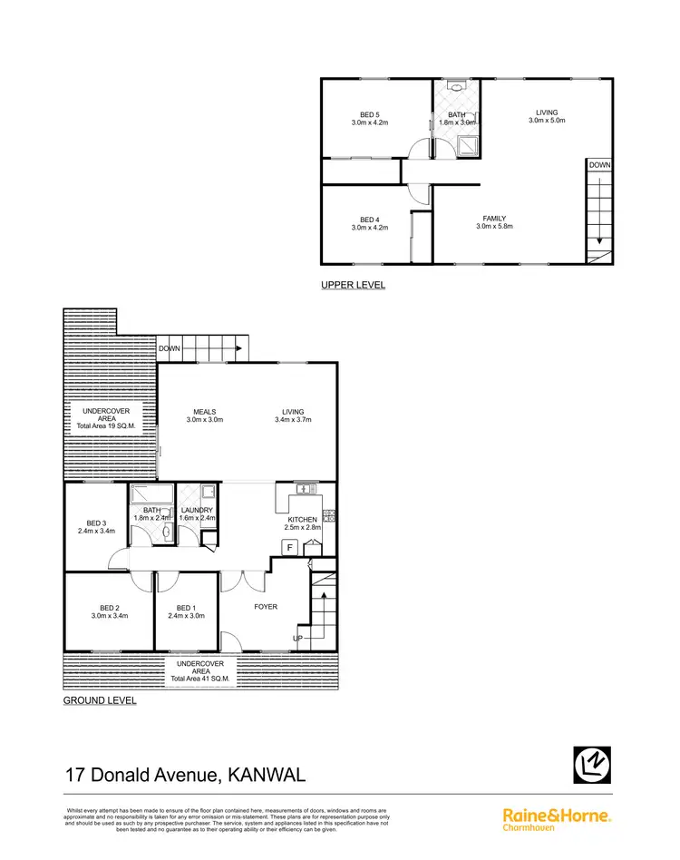 Floorplan of Homely house listing, 17 Donald Avenue, Kanwal NSW 2259