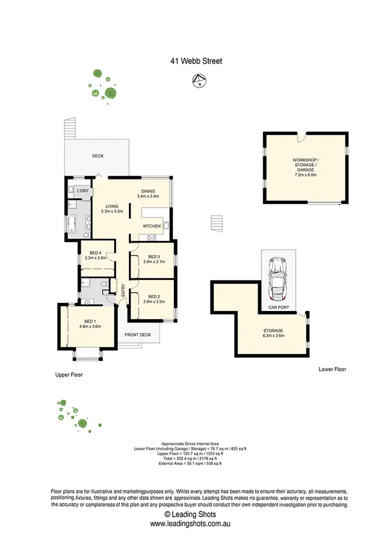 Floorplan of Homely house listing, 41 Webb Street, Stafford QLD 4053