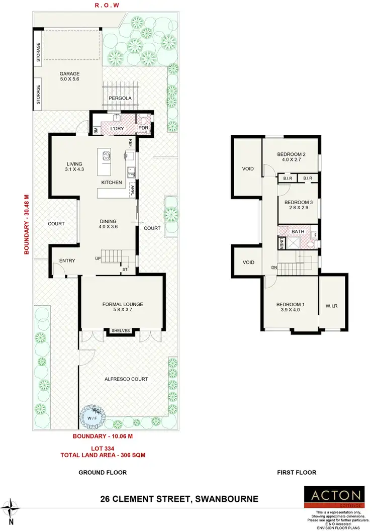 Floorplan of Homely house listing, 26 Clement Street, Swanbourne WA 6010