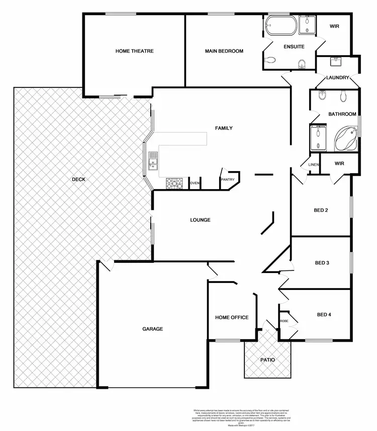 Floorplan of Homely house listing, 12 Highfield Way, Branxton NSW 2335