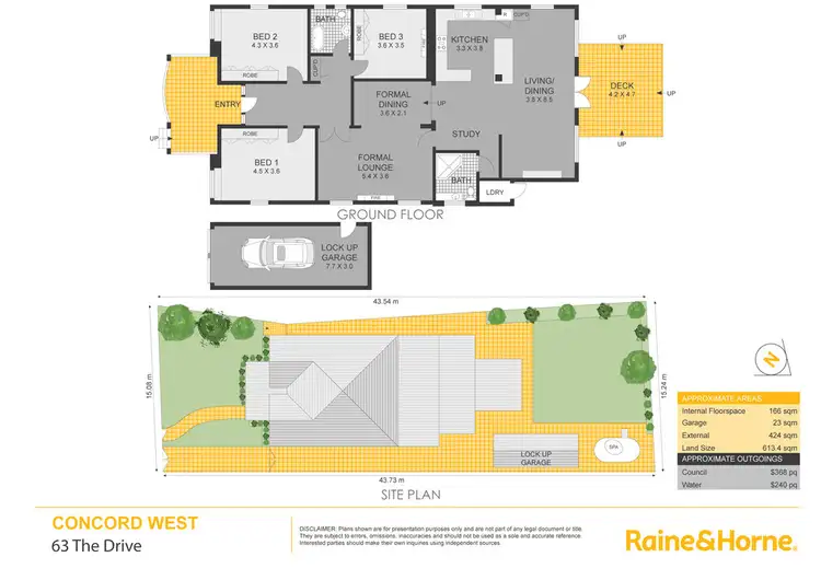 Floorplan of Homely house listing, 63 The Drive, Concord West NSW 2138