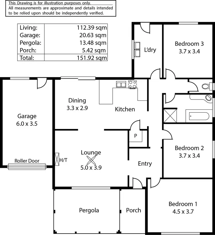 Floorplan of Homely house listing, 17 Tangent Avenue, Salisbury North SA 5108
