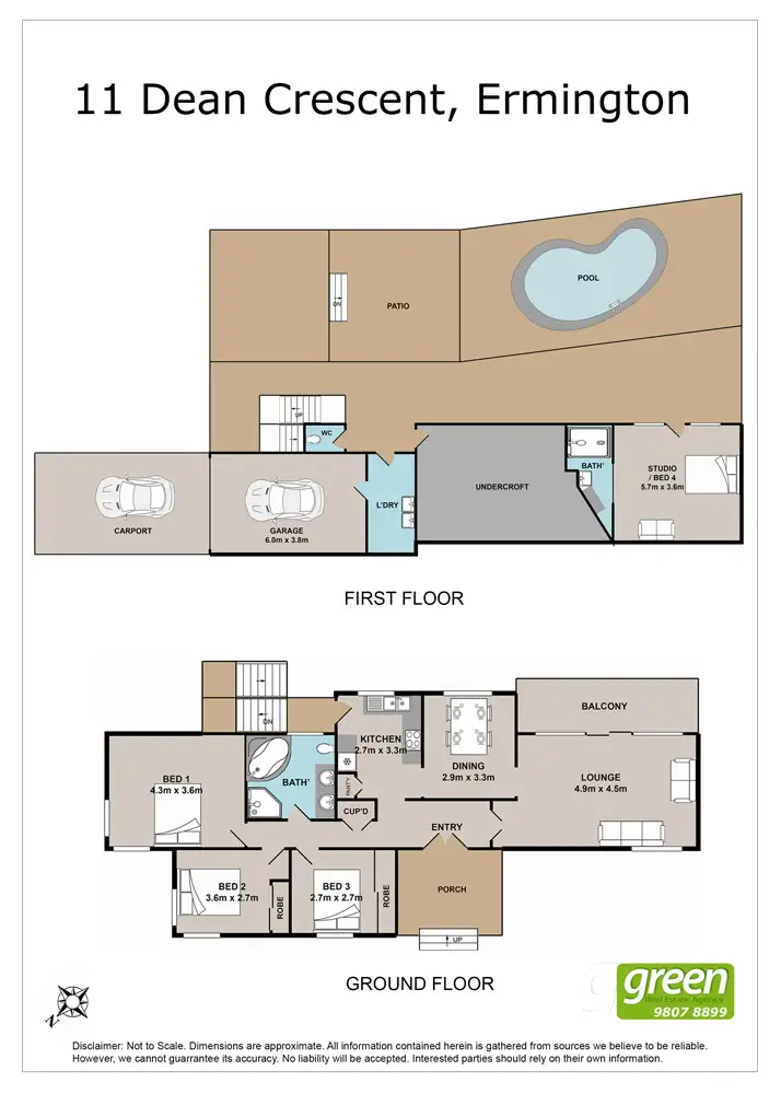Floorplan of Homely house listing, 11 Dean Crescent, Ermington NSW 2115