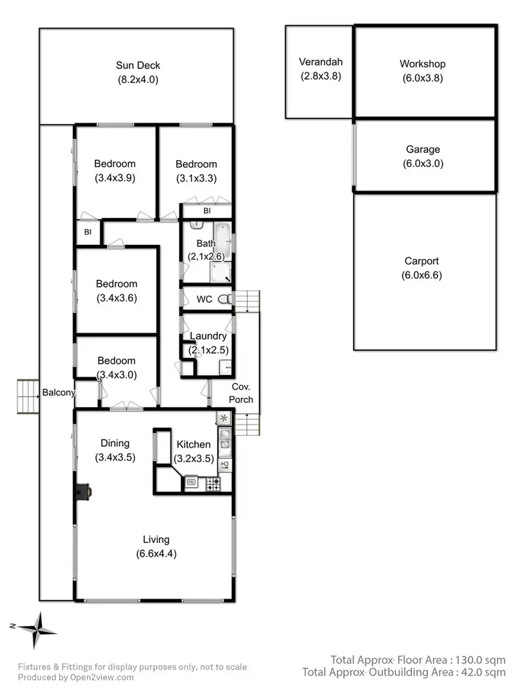 Floorplan of Homely house listing, 350 Sandfly Road, Margate TAS 7054