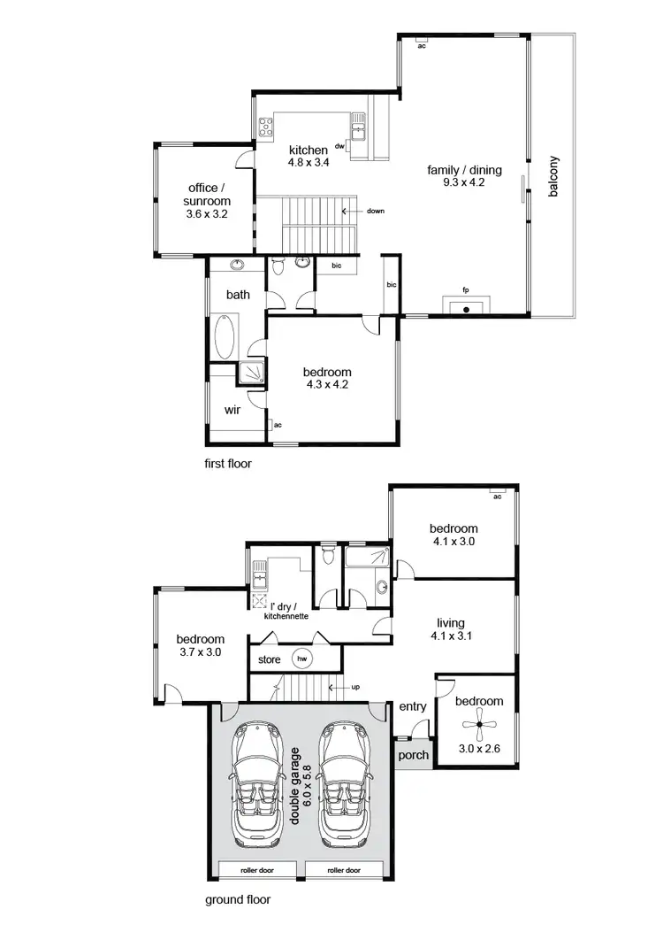 Floorplan of Homely house listing, 45 Hayward Court, Mccracken SA 5211