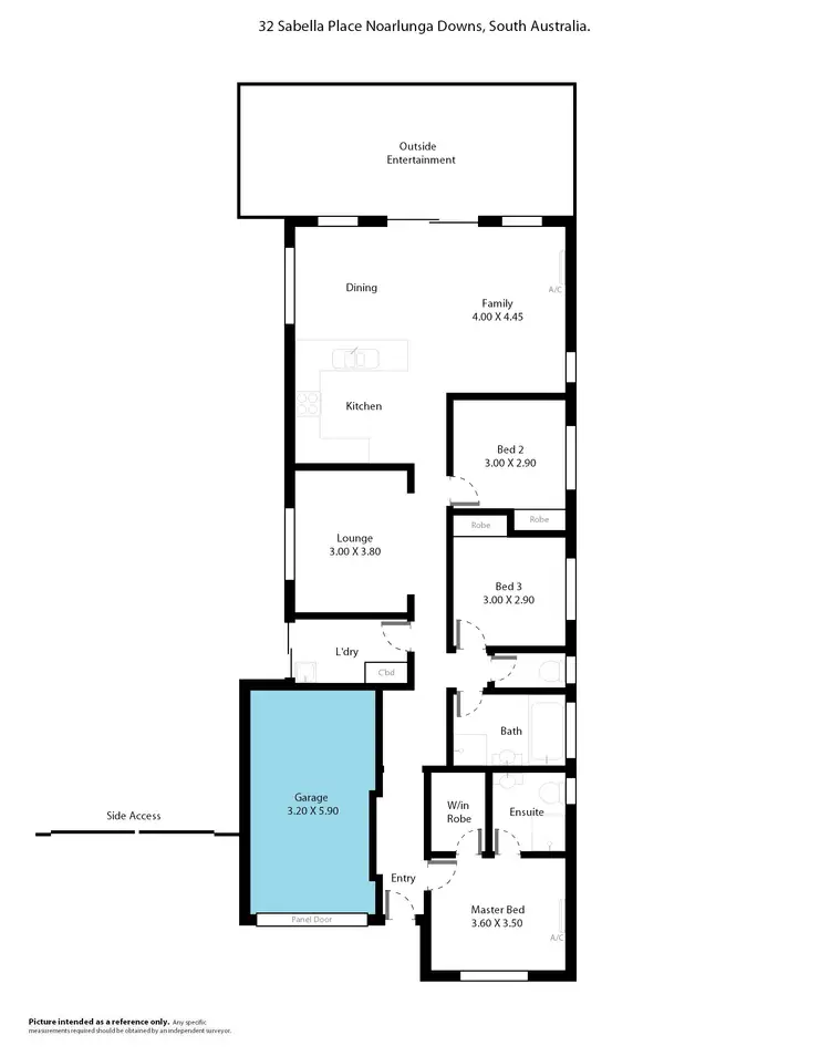 Floorplan of Homely house listing, 32 Sabella Place, Noarlunga Downs SA 5168
