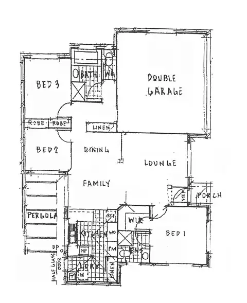 Floorplan of Homely semi-detached listing, 1 / 4 Magnolia Crescent, Banora Point NSW 2486