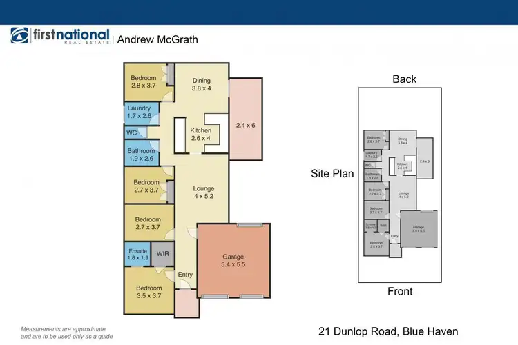 Floorplan of Homely house listing, 21 Dunlop Road, Blue Haven NSW 2262