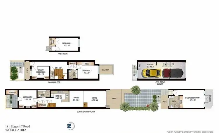 Floorplan of Homely house listing, 181 Edgecliff Road, Woollahra NSW 2025