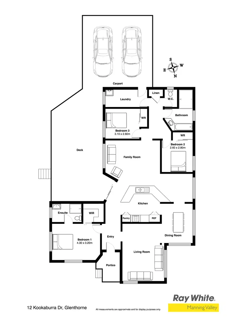 Floorplan of Homely house listing, 12 Kookaburra Drive, Taree NSW 2430