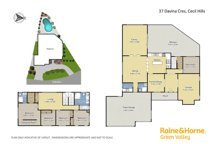 Floorplan of Homely house listing, 37 Davina Crescent, Cecil Hills NSW 2171