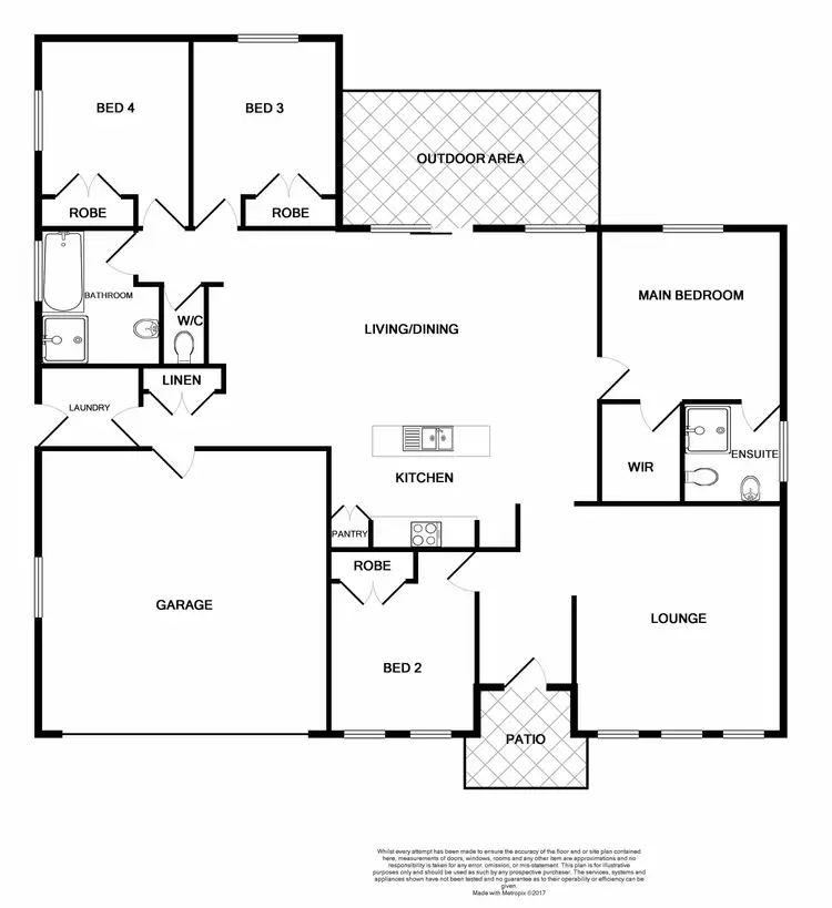 Floorplan of Homely house listing, 4 Port Cove, Gillieston Heights NSW 2321