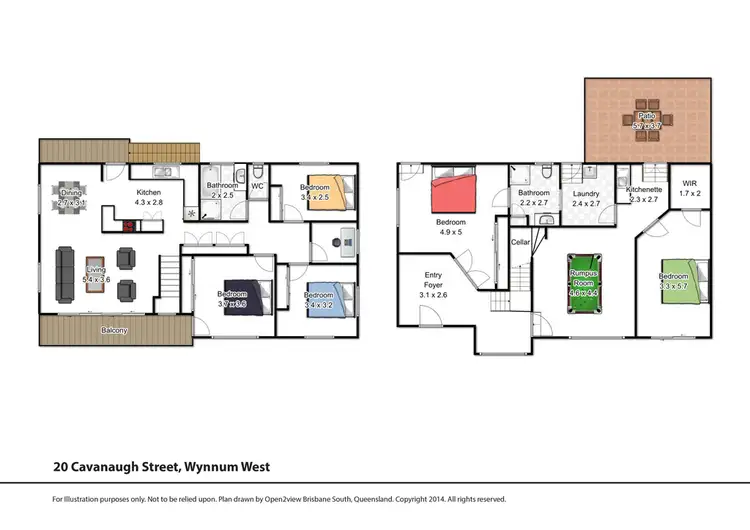 Floorplan of Homely house listing, 20 Cavanaugh Street, Wynnum West QLD 4178