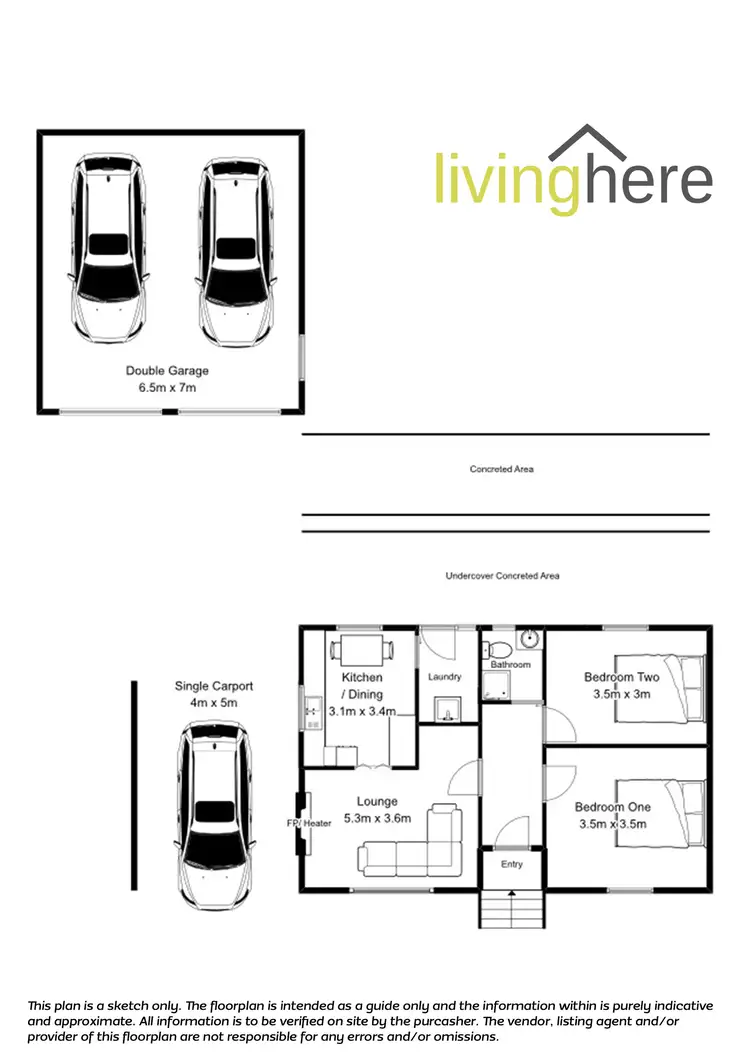 Floorplan of Homely house listing, 105 Wildor Crescent, Ravenswood TAS 7250